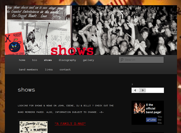 X-The-Band-Tour-2014-US-Dates-Details-Tickets-Pre-Sale-Concert-Los-Angeles-San-Diego-Casbah-Whiskey-A-Go-Go-Portal