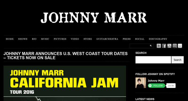 Johnny-Marr-California-Jam-Tour-2016-News-Dates-Information-Tickets-Preview